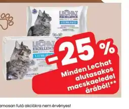 Spar LeChat alutasakos macskaeledel ajánlat