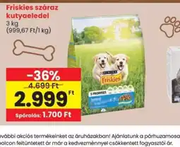 Spar Friskies száraz kutyaeledel ajánlat