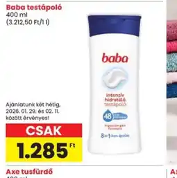 Spar Baba testápol ajánlat