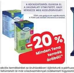 Spar TENA Lady termék ajánlat