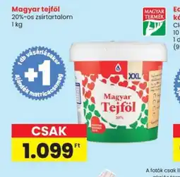 Spar Magyar tejföl ajánlat