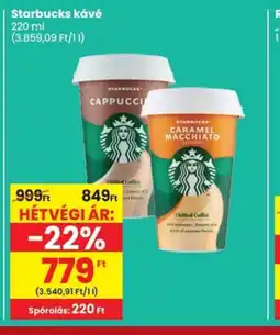 Spar Starbucks kávé ajánlat