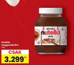 Interspar Nutella mogyorókrém ajánlat