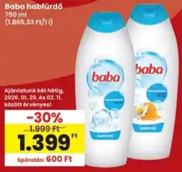 Interspar Baba habfürdő ajánlat