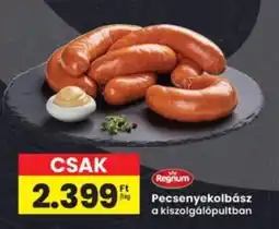 Interspar Regnum Pecsenyekolbász ajánlat