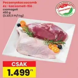 Interspar Pecsenyekacsacomb és-kacsamell-filé ajánlat