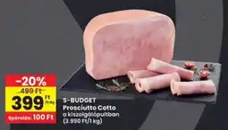 Interspar S-BUDGET Prosciutto Cotto ajánlat
