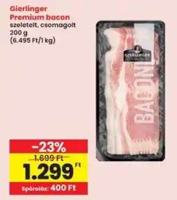 Interspar Gierlinger Premium bacon ajánlat