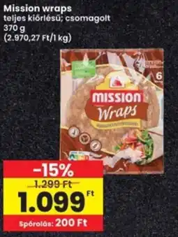 Interspar Mission wraps ajánlat
