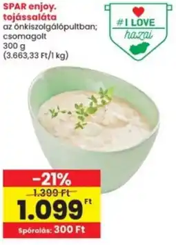 Interspar SPAR enjoy. tojássaláta ajánlat