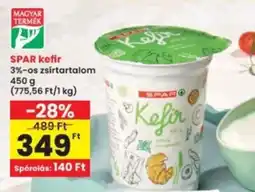 Interspar SPAR kefir ajánlat