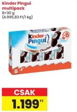 Interspar Kinder Pingui multipack ajánlat
