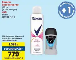 Interspar Rexona dezodorspray, stift ajánlat
