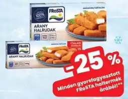 Interspar Gyorsfagyasztott FRoSTA haltermék ajánlat