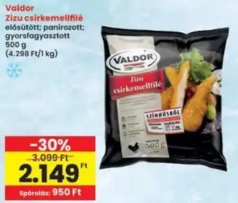 Interspar Valdor Zizu csirkemellfilé ajánlat