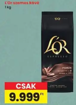 Interspar L'Or szemes kávé ajánlat