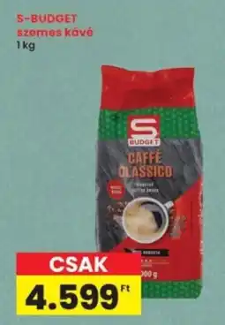 Interspar S-BUDGET szemes kávé ajánlat