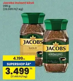 Interspar Jacobs instant kávé ajánlat