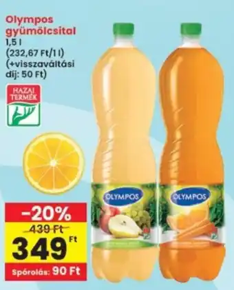 Interspar Olympos gyümölcsital ajánlat