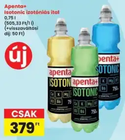 Interspar Apenta+ Isotonic izotóniás ital ajánlat