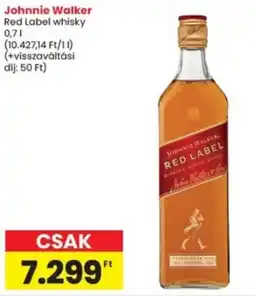 Interspar Johnnie Walker Red Label whisky ajánlat