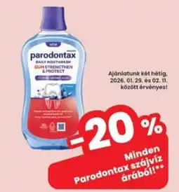 Interspar Parodontax szájvíz ajánlat