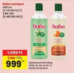 Interspar Baba sampon ajánlat