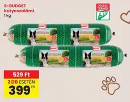 Interspar S-BUDGET kutyaszalámi ajánlat