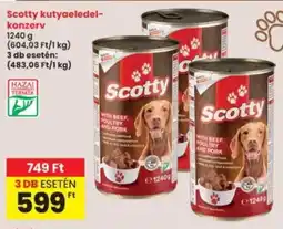 Interspar Scotty kutyaeledel- konzerv ajánlat