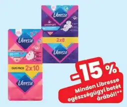 Interspar Libresse egészségügyi betét ajánlat