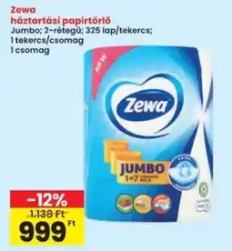 Interspar Zewa háztartási papírtörlő ajánlat