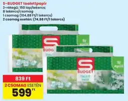 Interspar S-BUDGET toalettpapír ajánlat