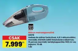 Interspar SiM PEX BASIC Akkus morzsaporszívó 33078 ajánlat