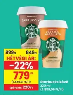 Interspar Starbucks kávé ajánlat
