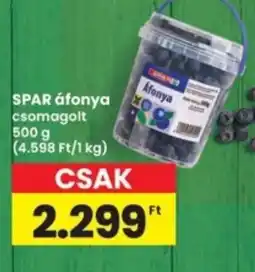 Interspar SPAR áfonya ajánlat