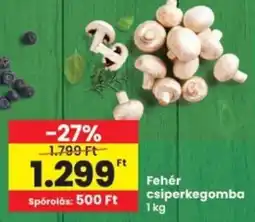 Interspar Fehér csiperkegomba ajánlat