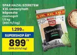 Interspar SPAR HAZAI.SZERETEM XXL savanyított káposzta ajánlat