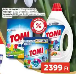 PRIVÁT Tomi mosópor, mosógél, kapszula ajánlat