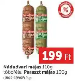 PRIVÁT Nádudvari májas, Paraszt májas ajánlat