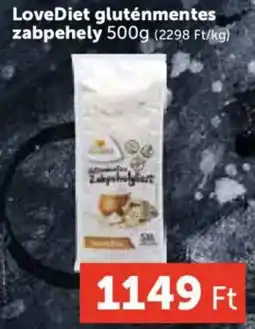 PRIVÁT LoveDiet gluténmentes zabpehely ajánlat