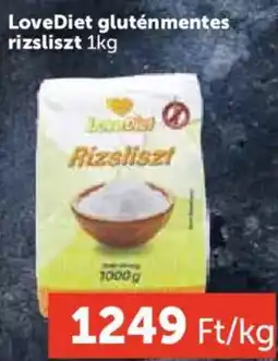PRIVÁT LoveDiet gluténmentes rizsliszt ajánlat