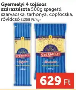 PRIVÁT Gyermelyi 4 tojásos száraztészta ajánlat