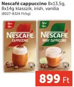 PRIVÁT Nescafé cappuccino ajánlat