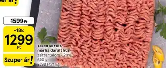 Tesco sertés-marha darált hús