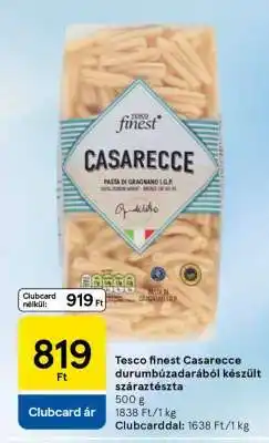Tesco Tesco finest Casarecce ajánlat