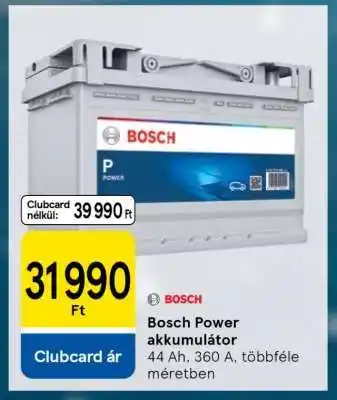 Bosch Power akkumulátor