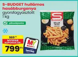 Spar S-BUDGET hullámos hasábburgonya ajánlat