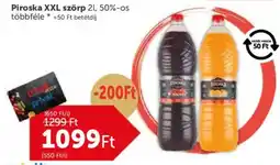 PRIVÁT Piroska XXL szörp ajánlat