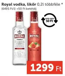 PRIVÁT Royal vodka, likör ajánlat