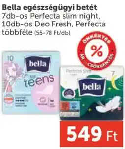 PRIVÁT Bella egészségügyi betét ajánlat